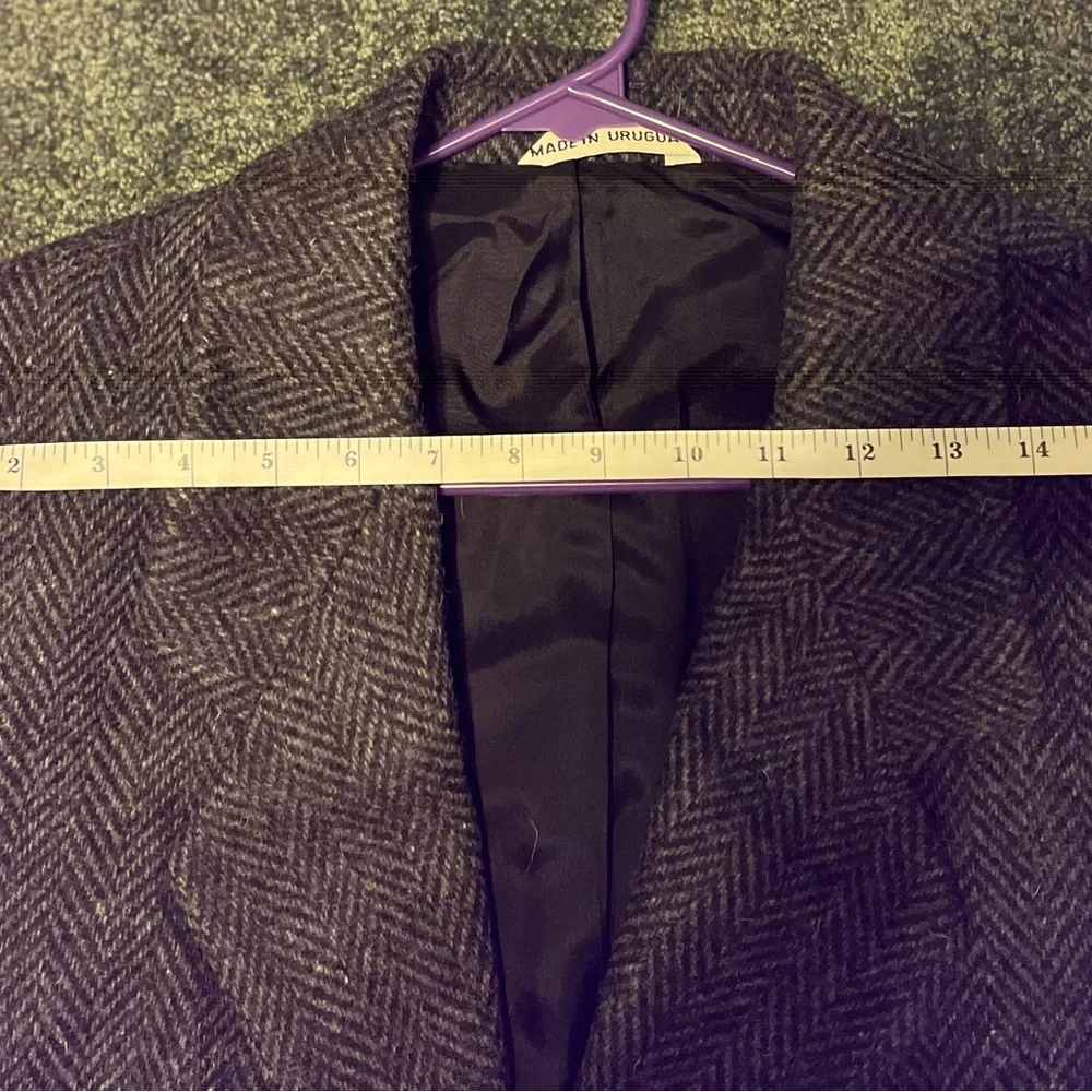 Men’s Wool Gray Trench Coat - Picture 3 of 9